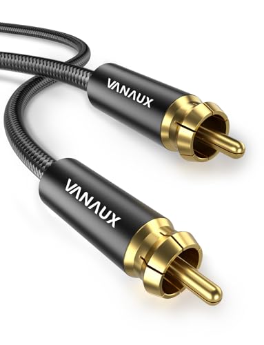 Amazon | VANAUX サブウーファー ケーブル 同軸デジタルケーブル rca